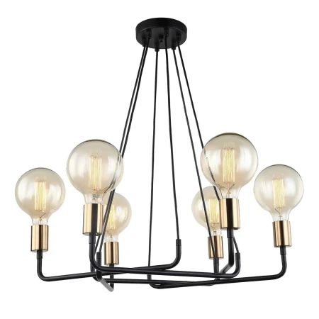Lampa wisząca Betty MDM-3901/6 BK+BRO - Italux